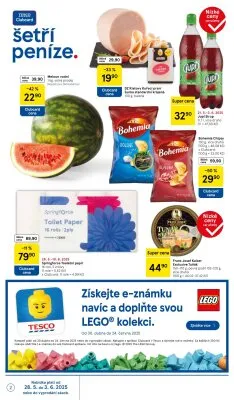 akční leták Tesco 28.5.2025-3.6.2025