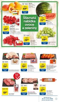 akční leták Tesco 28.5.2025-3.6.2025