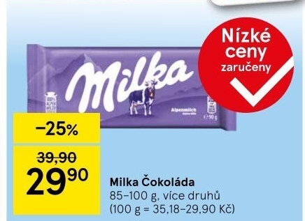 Čokoláda Milka