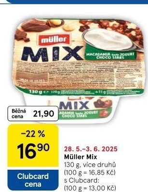 Jogurt Müller Mix