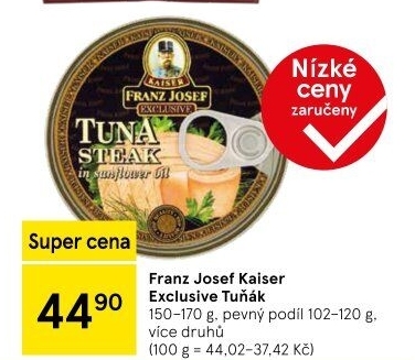 Tuňák Exclusive Franz Josef Kaiser