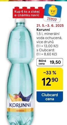 Voda ochucená Korunní