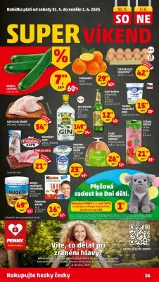 akční leták Penny Market 29.5.2025-4.6.2025
