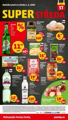 akční leták Penny Market 29.5.2025-4.6.2025
