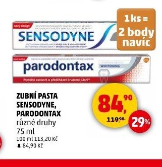 Zubní pasta Sensodyne, Parodontax