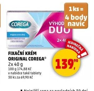 Fixační krém Original Corega