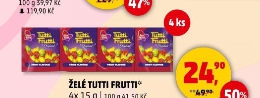 Bonbony Tutti Frutti Red Band