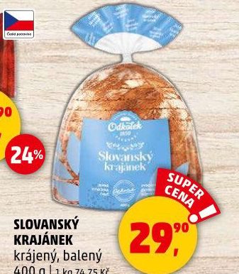 Chléb Slovanský krajánek Odkolek