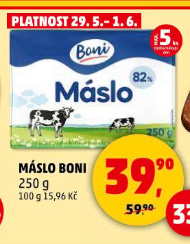 Máslo Boni
