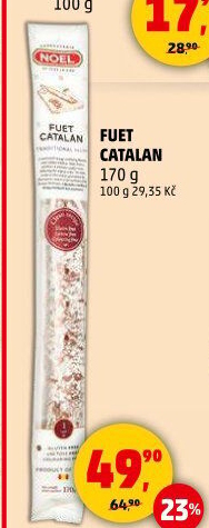 Salám Fuet Catalan Noel