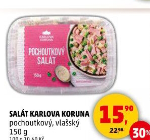 Salát pochoutkový Karlova Koruna