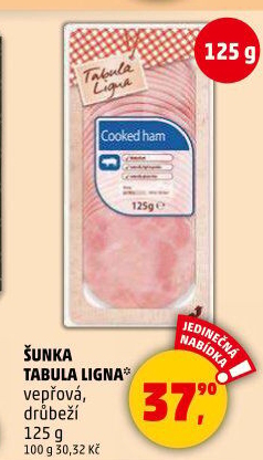 Šunka drůbeží Tabula Ligna