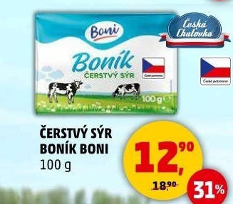 Sýr čerstvý Boník Boni