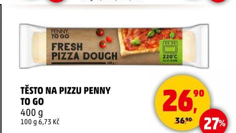 Těsto na pizzu Penny To Go