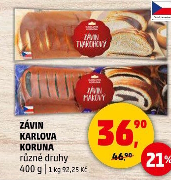 Závin Karlova Koruna