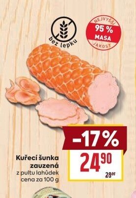 Kuřecí šunka zauzená