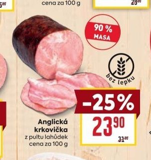 Anglická krkovička