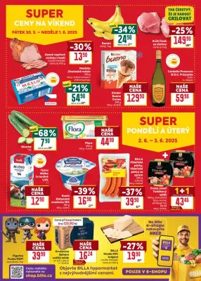 akční leták BILLA 28.5.2025-3.6.2025