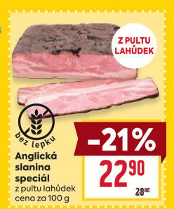 Anglická slanina speciál
