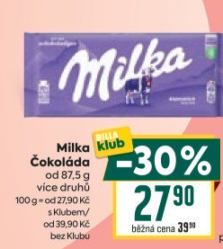Čokoláda Milka