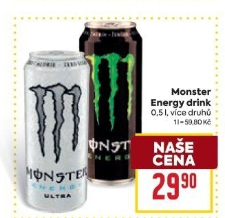 Energetický nápoj Monster Energy