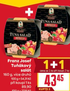 Tuňákový salát Exclusive Franz Josef Kaiser