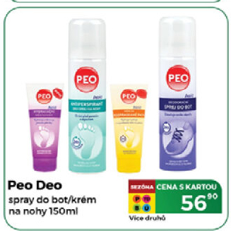 Krém na nohy Peo Astrid