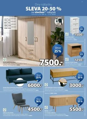 akční leták Jysk 28.5.2025-1.7.2025