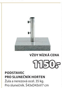 Držák na slunečník