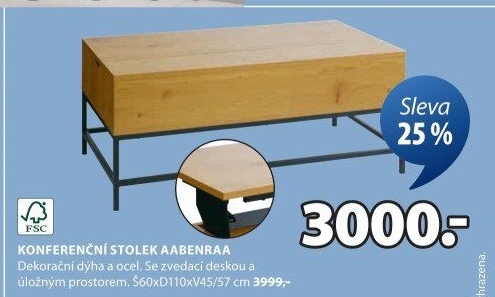Konferenční stolek Aabenraa