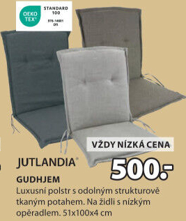 Podsedák - Polstr na křeslo Jutlandia