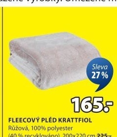 Přehoz - pléd fleecový