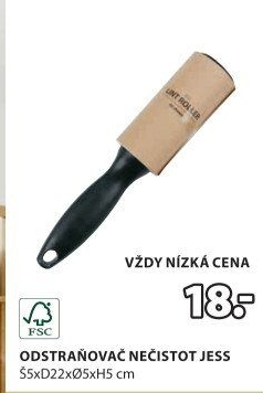 Váleček čisticí na oděv