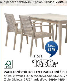 Zahradní židle Radsted