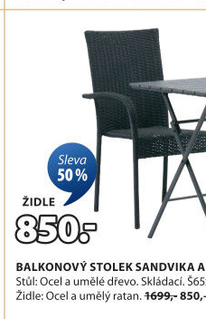 Zahradní židle stohovací Gudhjem Jutlandia