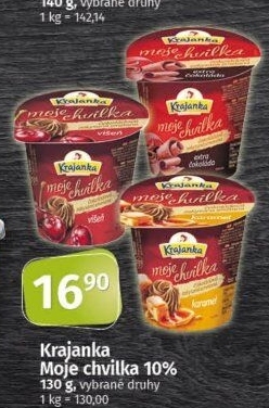 Dezert zakysaný Moje chvilka Krajanka