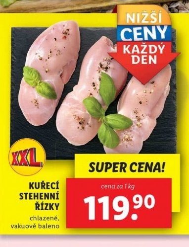 KUŘECÍ STEHENNÍ ŘÍZKY