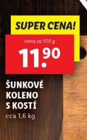 Šunkové koleno s kostí