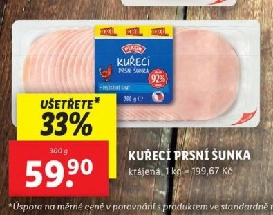 Kuřecí prsní šunka