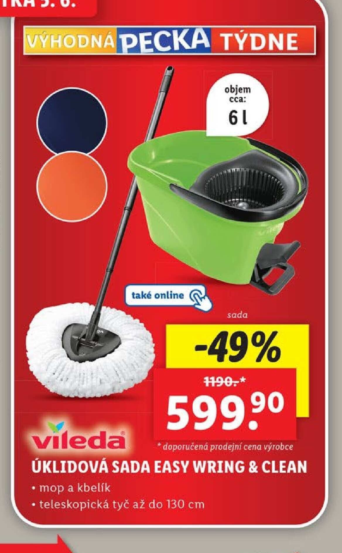 Vileda Úklidová sada Easy Wring & Clean