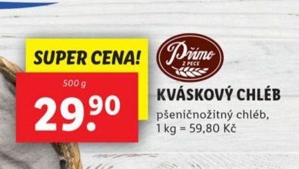 KVÁSKOVÝ CHLÉB