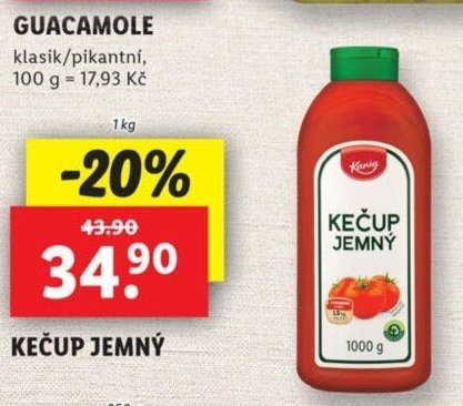 KEČUP JEMNÝ