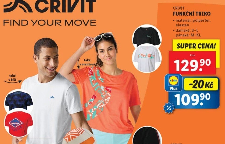 Dámské funkční tričko Crivit