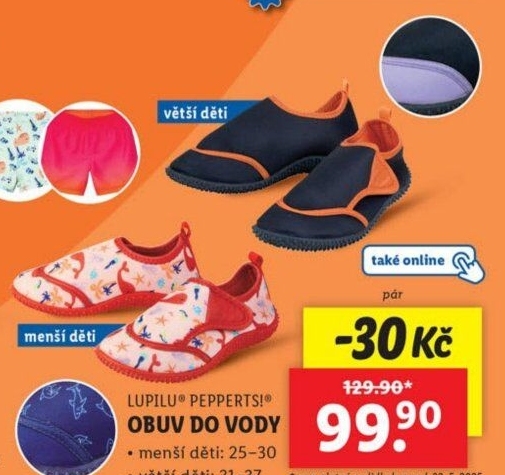 Dětská obuv do vody Lupilu