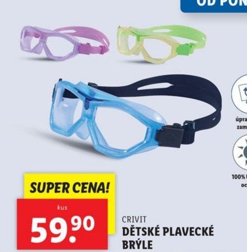 Dětské plavecké brýle Crivit
