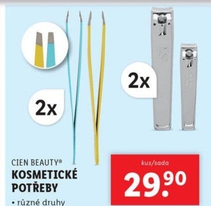 Kosmetické potřeby Beauty Cien