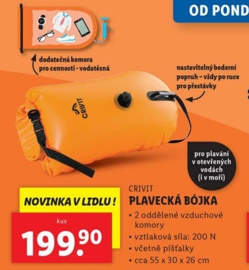 Plavecká bojka Crivit