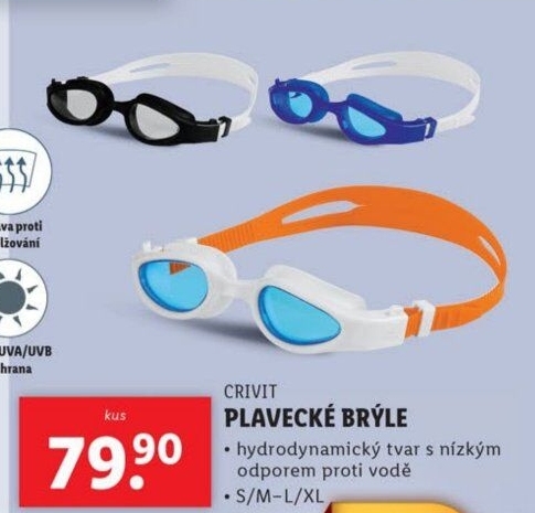 Plavecké brýle Crivit