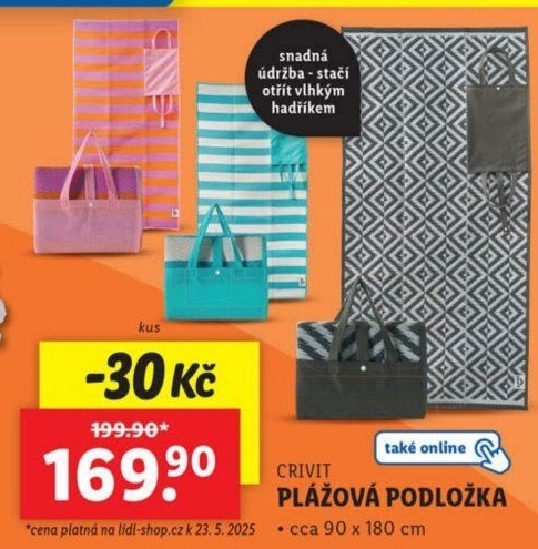 Plážová podložka Crivit