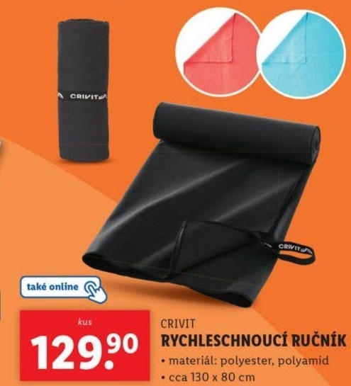 Sportovní ručník Crivit